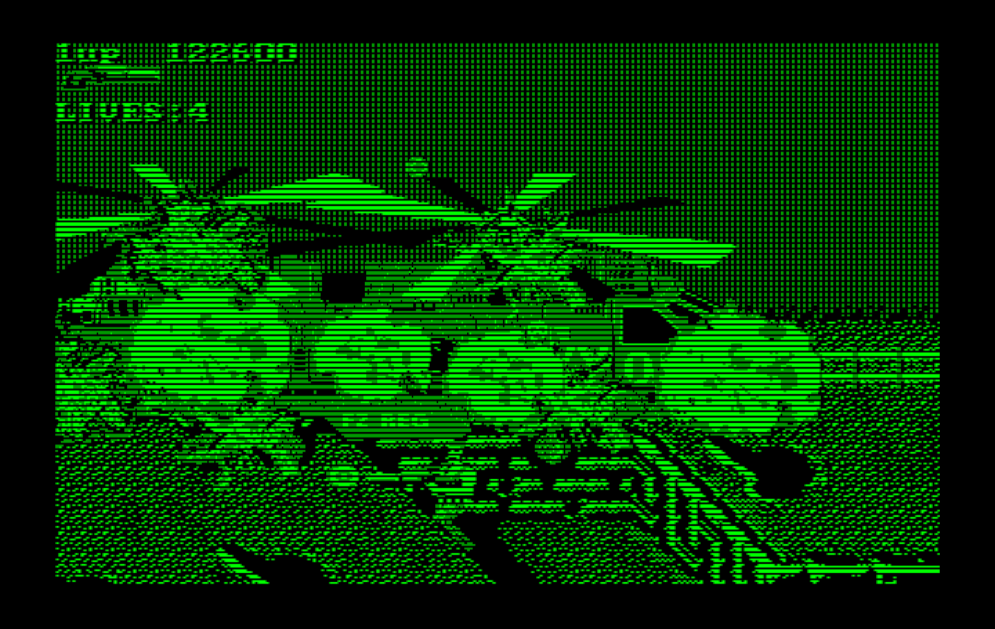 Super Contra IBM PC/Compatibles Screenshot: One helicopter destroyed...