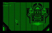 Super Contra for IBM PC/Compatibles - A large end of level boss...run away!