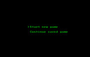 Super Contra for IBM PC/Compatibles - Start a new game, or continue a saved game?