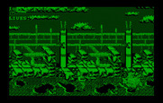 Super Contra for IBM PC/Compatibles - Game start.