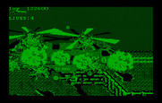 Super Contra for IBM PC/Compatibles - One helicopter destroyed...