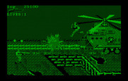 Super Contra for IBM PC/Compatibles - Numerous men appear if you don't destroy this opponent fast enough...