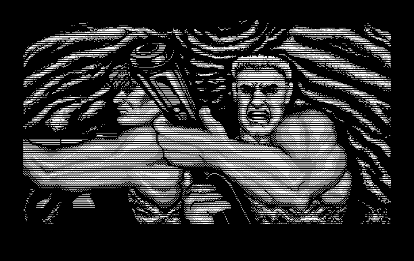 Super Contra IBM PC/Compatibles Screenshot: It's battle time!