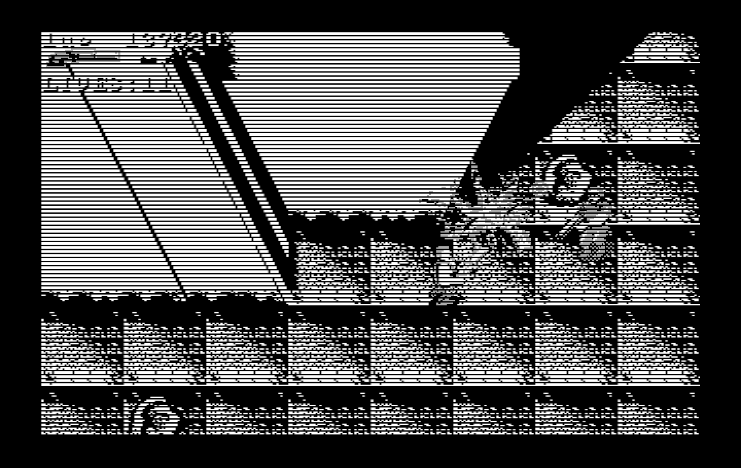 Super Contra IBM PC/Compatibles Screenshot: Start of level 2.