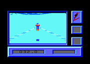 Downhill Challenge for Amstrad CPC - I'm airborne!