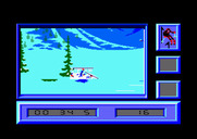 Downhill Challenge for Amstrad CPC - Another crash...