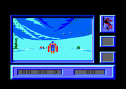 Downhill Challenge for Amstrad CPC - Get ready to ski!