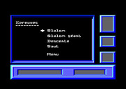 Downhill Challenge for Amstrad CPC - Select an event.