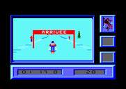 Downhill Challenge for Amstrad CPC - The finish line!