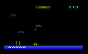 Demon Attack for Commodore VIC-20 - Each level features slightly different demons.