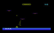 Demon Attack for Commodore VIC-20 - Game start.