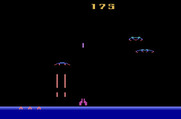 Demon Attack for Atari 2600 - On some levels the demons fire lasers at you...