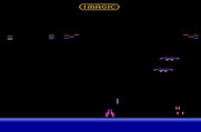 Demon Attack for Atari 2600 - Starting/game demo screen.
