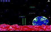 Demon Attack for IBM PC/Compatibles - These demons fire lasers at you.