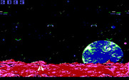 Demon Attack for IBM PC/Compatibles - Numerous smaller demons attack.