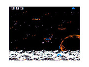 Demon Attack for TRS-80 Color Computer - One demon down, more to go...
