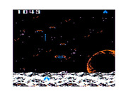 Demon Attack for TRS-80 Color Computer - Attacking some smaller demons...