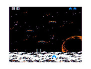 Demon Attack for TRS-80 Color Computer - Each level features different types of demons.