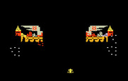 Demon Attack for Intellivision - Mothership destroyed and explodes...