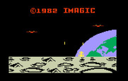 Demon Attack for Intellivision - Starting screen.