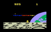 Demon Attack for Intellivision - This wave of aliens arrives in a straight line pattern...