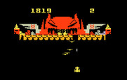 Demon Attack for Intellivision - Blast through the hole in the shield...