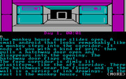 Rendezvous with Rama for IBM PC/Compatibles - The monkey house door slides open