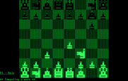 Cyrus for IBM PC/Compatibles - The computer calculates it's next move...