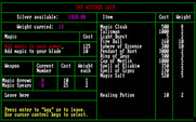 Cavequest for IBM PC/Compatibles - Welcome to the witches lair.