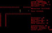 Cavequest for IBM PC/Compatibles - Monster killed, but I'm too tired to walk...