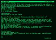 Moonmist for Amstrad PCW - Heading off to my room...