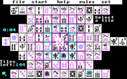 Shanghai for IBM PC/Compatibles - Starting a new game.