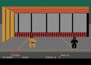 Ninja for Atari 8-bit - Well, this looks like a dead end...