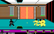 Ninja for IBM PC/Compatibles - Attacking multiple ninjas at once...