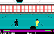 Ninja for IBM PC/Compatibles - Use those holes in the floor to reach different levels...