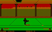 Ninja for IBM PC/Compatibles - One enemy ninja down...