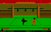 Ninja for IBM PC/Compatibles - Kick attack missed...