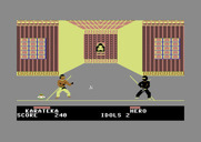 Ninja for Commodore 64 - Found another idol!