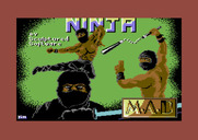 Ninja for Commodore 64 - Loading screen (Cassette version).