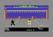 Ninja for Commodore 64 - Encountered an enemy ninja...