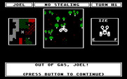 Robot Rascals for IBM PC/Compatibles - Ran out of gas!
