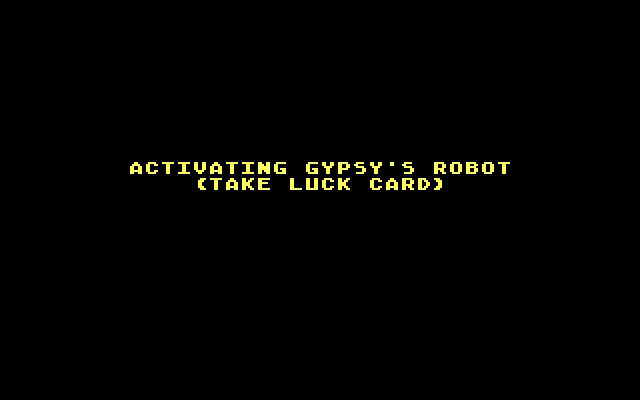 Robot Rascals IBM PC/Compatibles Screenshot: Time for the next player's turn...