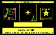 Robot Rascals for IBM PC/Compatibles - Setting up the players for a new game.