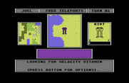 Robot Rascals for Commodore 64 - Your search will take you across some varied terrain...