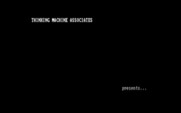 Starship: Invasion for IBM PC/Compatibles - Thinking Machine Associates logo...