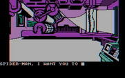 Questprobe featuring Spider-Man for IBM PC/Compatibles - In the printing press room.