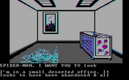 Questprobe featuring Spider-Man for IBM PC/Compatibles - One of many office rooms you'll explore.