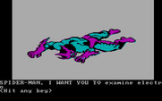 Questprobe featuring Spider-Man for IBM PC/Compatibles - Examaning Electro.