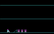 Dare-Devil for IBM PC/Compatibles - About to jump three buses...