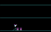 Dare-Devil for IBM PC/Compatibles - Jumping over two buses.